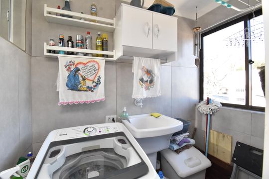 Área de Serviço de apartamento à venda com 3 quartos, 80m² em Alto da Xv, Curitiba