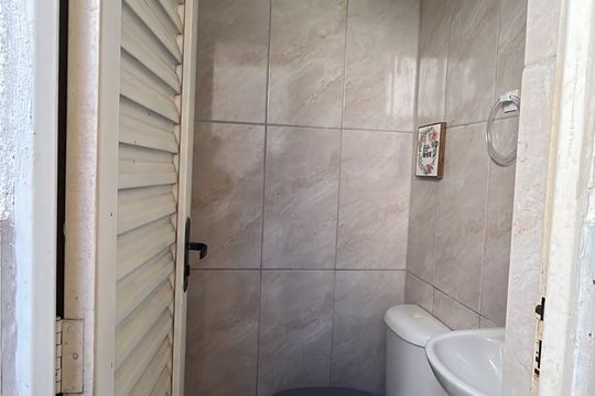 Área externa de casa de condomínio para alugar com 2 quartos, 56m² em Parque Sao Vicente, Belford Roxo
