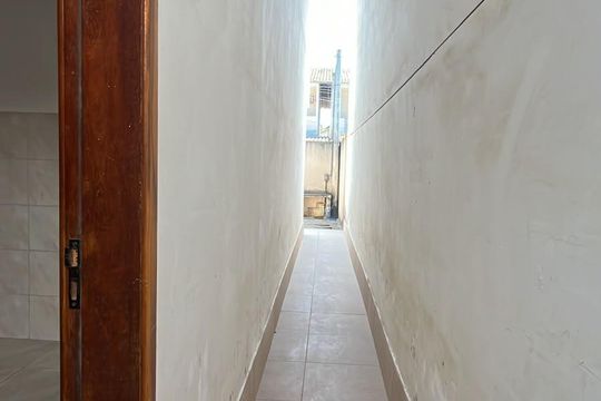 Área externa de casa de condomínio para alugar com 2 quartos, 56m² em Parque Sao Vicente, Belford Roxo