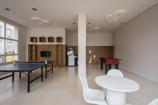 Área comum - jogos de apartamento à venda com 3 quartos, 104m² em Centro, São Bernardo do Campo