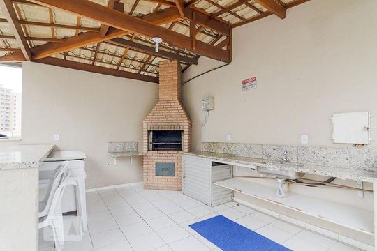 Área comum - Churrasqueira de apartamento para alugar com 2 quartos, 56m² em Fernão Dias, Belo Horizonte