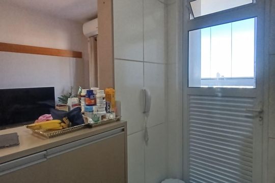 Cozinha de apartamento para alugar com 2 quartos, 49m² em Vila Bandeirantes, Nova Iguaçu
