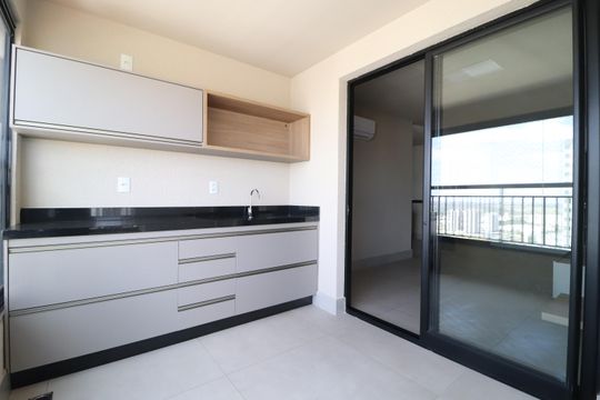 Varanda gourmet de apartamento para alugar com 3 quartos, 103m² em Jardim Sul, Uberlândia