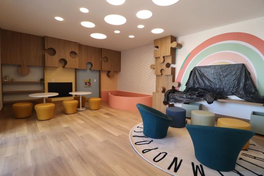 Área comum de apartamento para alugar com 3 quartos, 103m² em Jardim Sul, Uberlândia