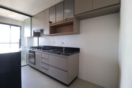 Cozinha de apartamento para alugar com 3 quartos, 103m² em Jardim Sul, Uberlândia