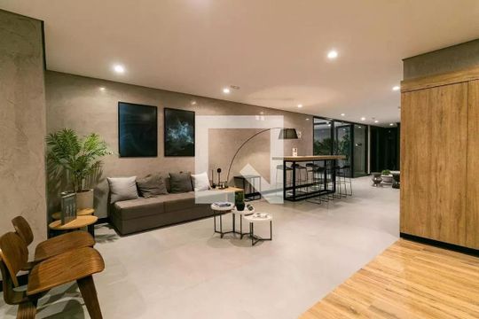 Área comum de kitnet/studio para alugar com 1 quarto, 22m² em Vila Esperança, São Paulo