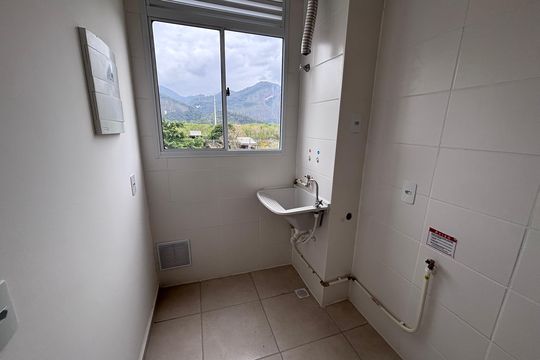 Área de Serviço de apartamento à venda com 2 quartos, 46m² em Recreio dos Bandeirantes, Rio de Janeiro