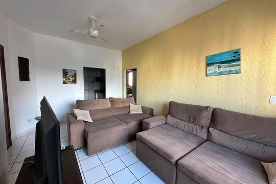 Sala de apartamento para alugar com 2 quartos, 73m² em Boa Vista, São Vicente