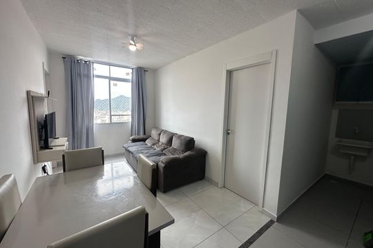 Sala de apartamento para alugar com 2 quartos, 50m² em Catiapoã, São Vicente