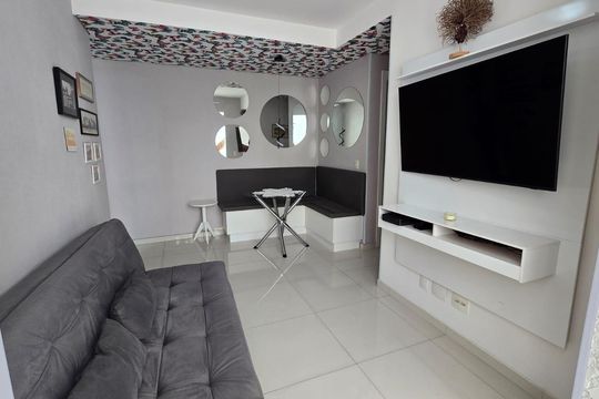 Sala de apartamento para alugar com 2 quartos, 67m² em Guaiauna, São Paulo