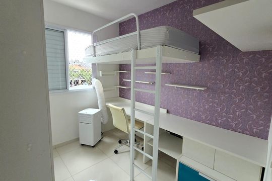 Quarto de apartamento para alugar com 2 quartos, 67m² em Guaiauna, São Paulo