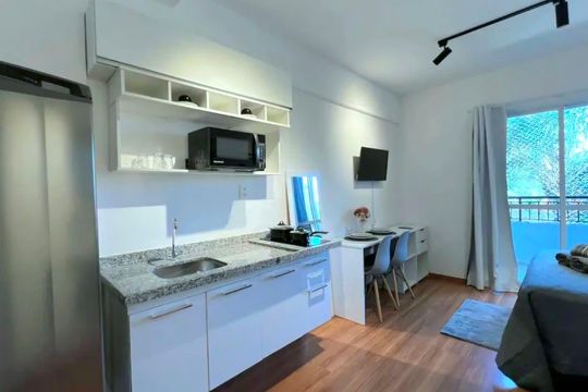 Sala/Quarto de kitnet/studio para alugar com 1 quarto, 26m² em Belenzinho, São Paulo