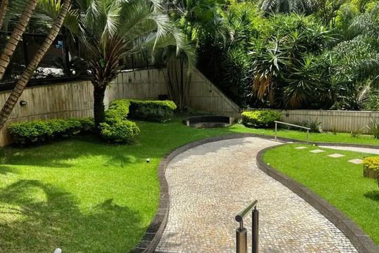 Área comum - Jardim de apartamento para alugar com 4 quartos, 145m² em Sion, Belo Horizonte