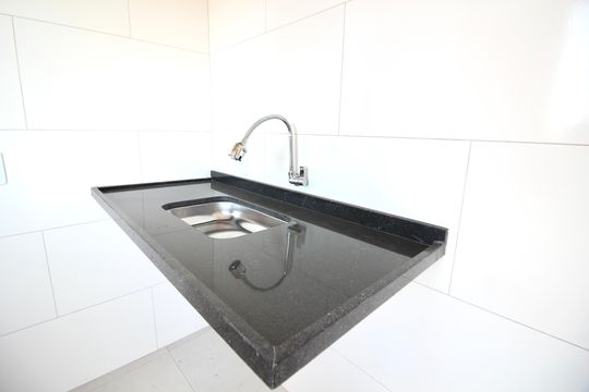 Cozinha  de apartamento para alugar com 1 quarto, 30m² em Vila Ré, São Paulo