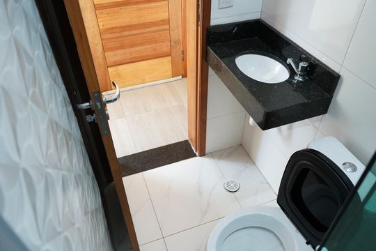 Banheiro de apartamento para alugar com 1 quarto, 32m² em Vila Gomes Cardim, São Paulo