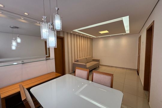 Sala de apartamento à venda com 3 quartos, 87m² em Sagrada Família, Belo Horizonte