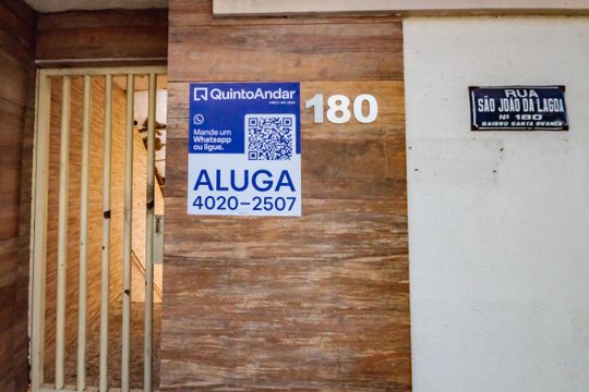Placa instalada - 15/08/26 - IGJO - 131 de apartamento para alugar com 3 quartos, 68m² em Santa Branca, Belo Horizonte
