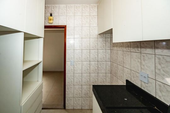 Cozinha e Área de Serviço de apartamento para alugar com 3 quartos, 68m² em Santa Branca, Belo Horizonte