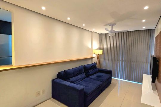 Sala de apartamento à venda com 3 quartos, 82m² em Recreio dos Bandeirantes, Rio de Janeiro