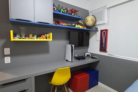Quarto de apartamento à venda com 3 quartos, 82m² em Recreio dos Bandeirantes, Rio de Janeiro