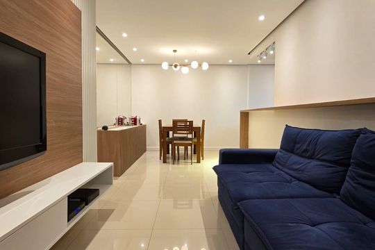 Sala de apartamento à venda com 3 quartos, 82m² em Recreio dos Bandeirantes, Rio de Janeiro
