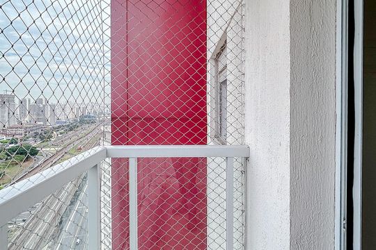 Varanda de apartamento para alugar com 1 quarto, 38m² em Tatuapé, São Paulo