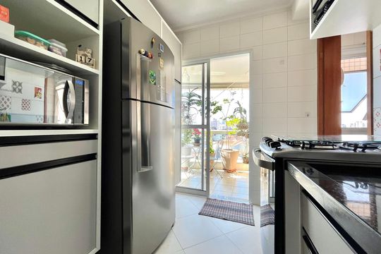 Cozinha de apartamento à venda com 2 quartos, 87m² em Vila Mariana, São Paulo