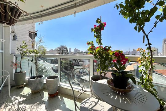 Varanda de apartamento à venda com 2 quartos, 87m² em Vila Mariana, São Paulo