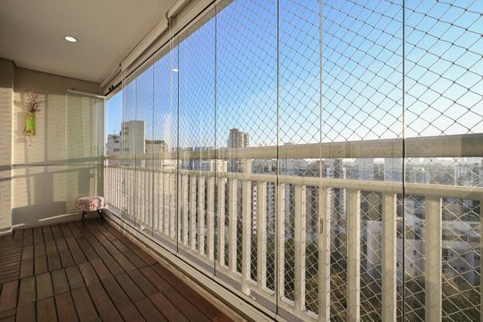 Varanda de apartamento à venda com 3 quartos, 94m² em Vila Sonia, São Paulo