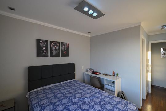 Suíte de apartamento à venda com 3 quartos, 94m² em Vila Sonia, São Paulo