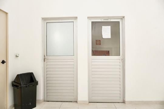 Área comum - Lavanderia de kitnet/studio para alugar com 1 quarto, 40m² em Centro, Belo Horizonte