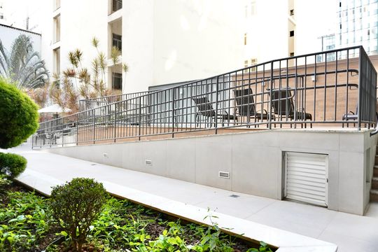 Área comum - Piscina de kitnet/studio para alugar com 1 quarto, 40m² em Centro, Belo Horizonte