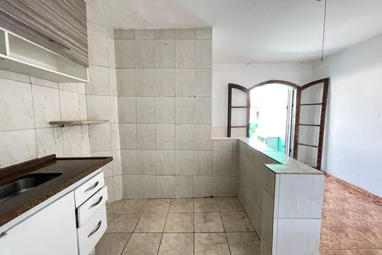 Cozinha de casa para alugar com 1 quarto, 45m² em Jardim Raposo Tavares, São Paulo