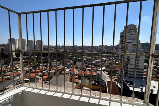 Varanda da sala de apartamento à venda com 2 quartos, 50m² em Vila das Belezas, São Paulo