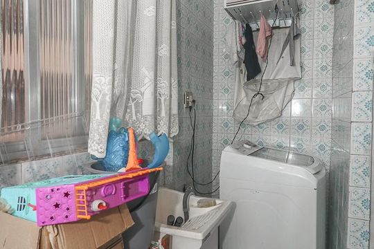 Área de Serviço de apartamento à venda com 2 quartos, 64m² em Centro Histórico, Porto Alegre