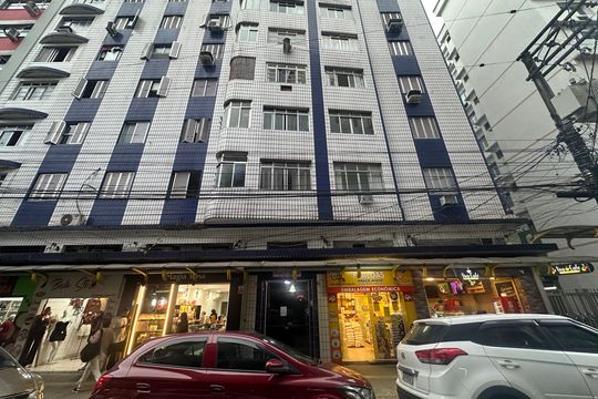 fa de apartamento para alugar com 1 quarto, 32m² em Centro, São Vicente