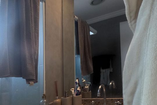 Banheiro do Quarto 3 de apartamento para alugar com 3 quartos, 87m² em Macuco, Santos