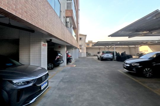 Área Comum - Garagem de apartamento para alugar com 3 quartos, 87m² em Macuco, Santos
