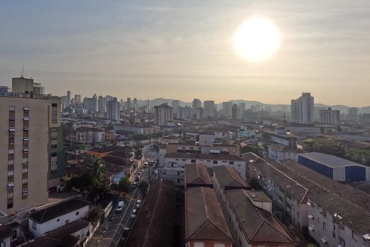 Vista do Quarto 1 de apartamento para alugar com 3 quartos, 87m² em Macuco, Santos