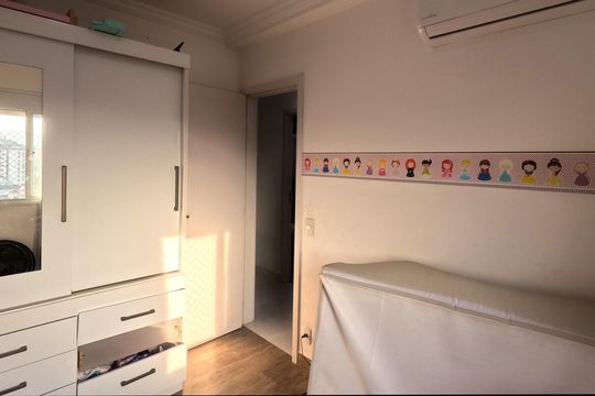 Quarto 1 de apartamento para alugar com 3 quartos, 87m² em Macuco, Santos