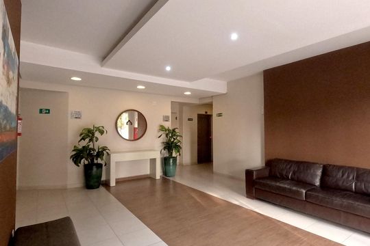 Área Comum - Hall de Entrada de apartamento para alugar com 3 quartos, 87m² em Macuco, Santos