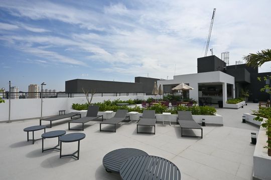 Cobertura da Área Comum de apartamento para alugar com 2 quartos, 35m² em Vila Andrade, São Paulo