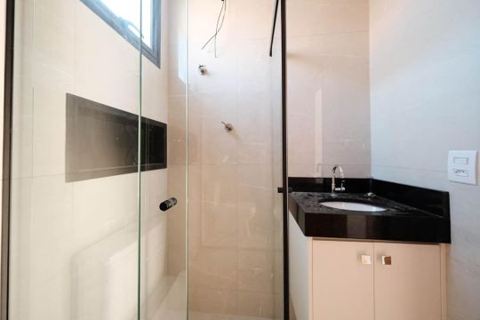 Banheiro de casa para alugar com 2 quartos, 46m² em Cidade Patriarca, São Paulo