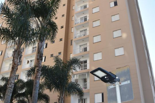 Fachada do Prédio de apartamento para alugar com 3 quartos, 71m² em Jardim Bonfiglioli, Jundiaí