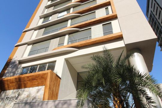 Fachada do Prédio de apartamento para alugar com 3 quartos, 114m² em Vila Ema, São José dos Campos