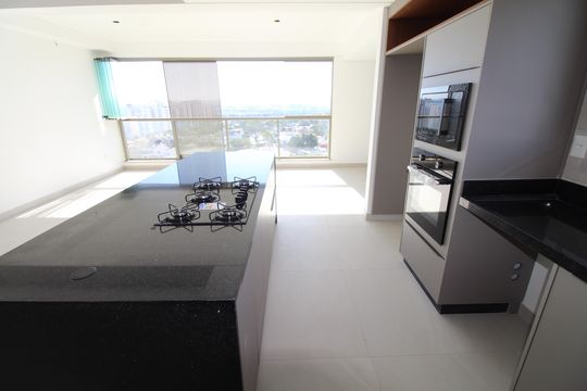 Cozinha de apartamento para alugar com 3 quartos, 114m² em Vila Ema, São José dos Campos