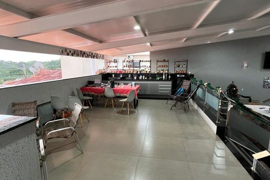 Cozinha de casa de condomínio à venda com 4 quartos, 310m² em Sítio do Recreio Ipê, Goiânia