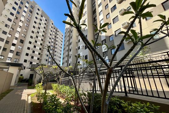 Fachada do Prédio de apartamento para alugar com 2 quartos, 55m² em Jardim Guarani, Campinas