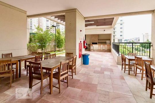 Área comum - Churrasqueira de apartamento para alugar com 3 quartos, 80m² em Jardim Flor da Montanha, Guarulhos