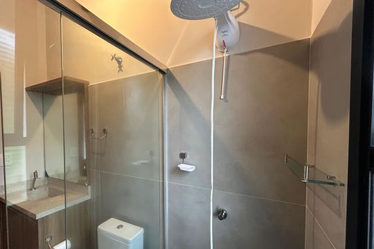 Banheiro  de apartamento para alugar com 2 quartos, 96m² em João Paulo, Florianópolis